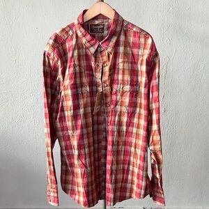 NWT Wrangler Retro Pearl Snap Shirt Size XXL